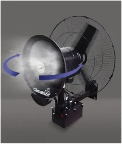 Climatizador de Névoa Giratório Seminovo 127 volts