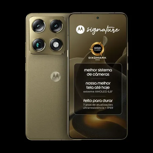 Singnature Motorola verde novo lacrado +NF