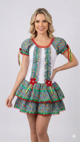 Vestido Festa Junina