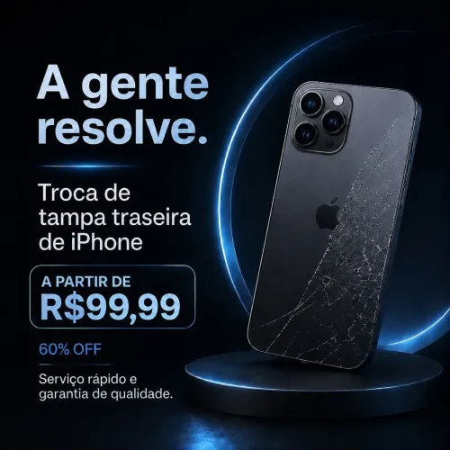 PROMOÇÃO TROCA DE TAMPA TRASEIRA 