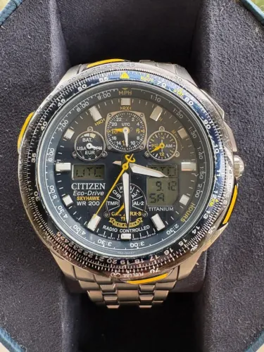 Citizen Blue Angels JY0050-55L Titanium - Eco-Drive