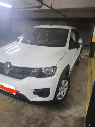 Renault Kwid Zen 1.0 Flex 12V 5P Mec. 2019 Branco - Único dono - Revisado - R$ 38.000