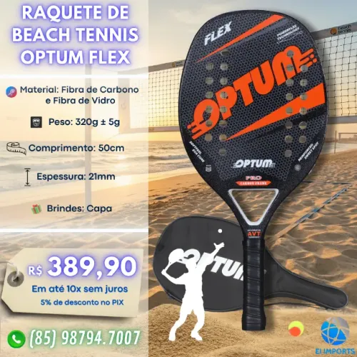 Raquete de Beach Tennis Optum Flex