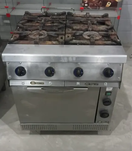 Fogão mais forno Macom 