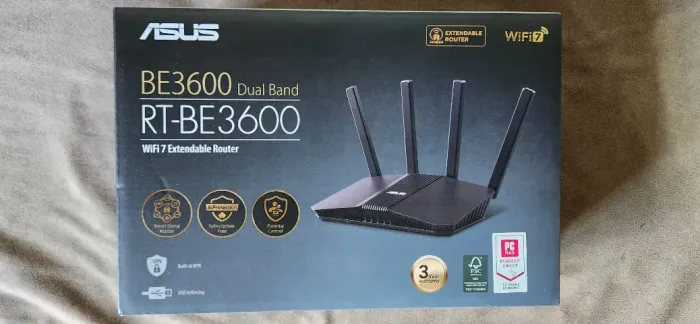 Roteador Wiffi 7 Asus BE3600
