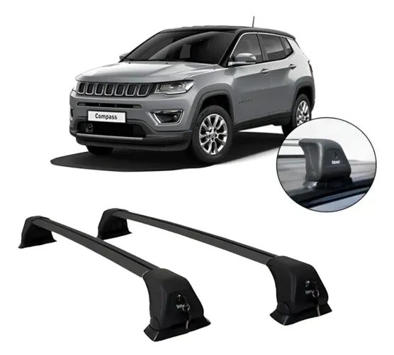 Rack teto jeep compass KIUSSI 