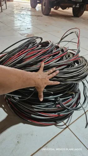 Fios de alta tensão