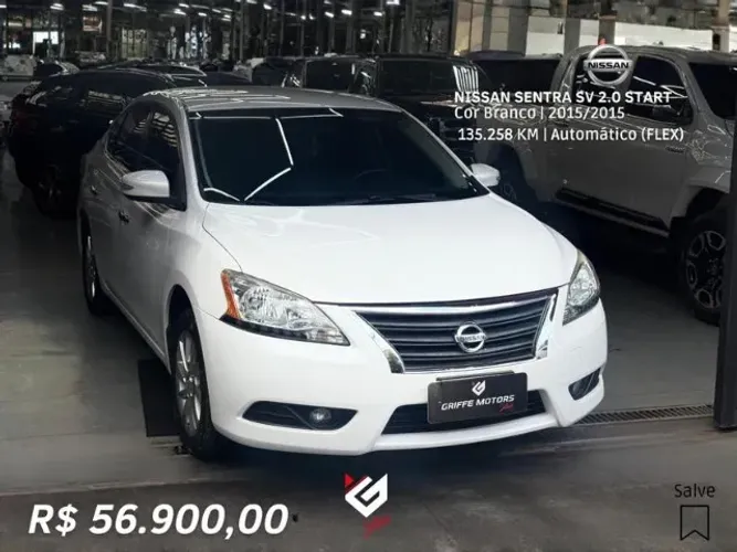Nissan Sentra SV 2.0 Flexstart 16V Aut. 2015