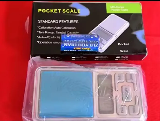 Mini Balança Digital de Alta Precisão até 500g