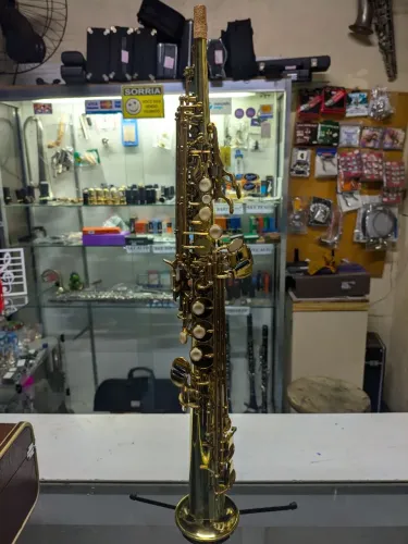 Sax soprano tudel Inteiriço (Sem Marca)