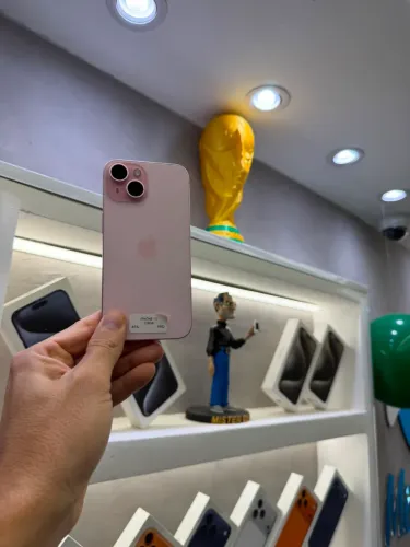 iPhone 15 Rosa 128gb Elegância e Tecnologia! Últimas unidades disponíveis!