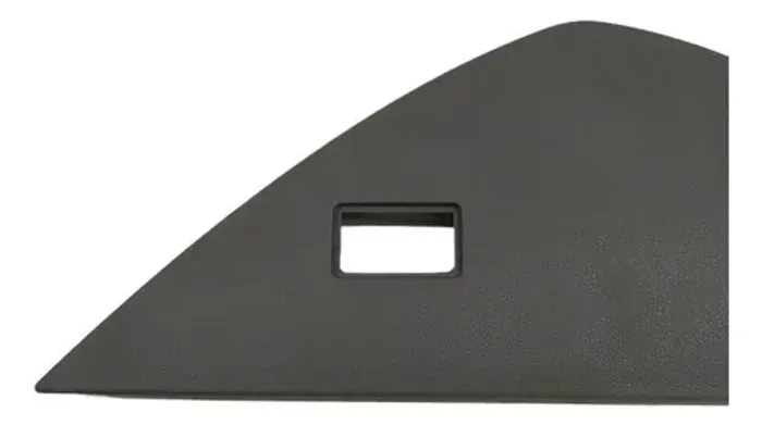 Tampa Lateral Dir Painel Vw Polo Highline 2020 B4981 Preto Listras