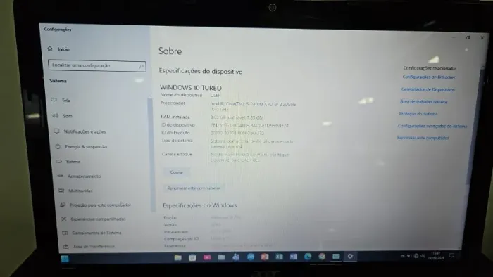 Notebook ACER