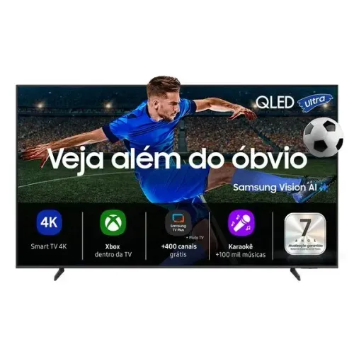 Samsung Vision AI TV 55" QLED Ultra 4K Q7F 2025, Pontos Quânticos