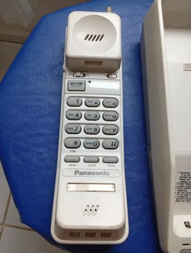 Vendo Aparelho telefone sem fio vintage Panasonic modelo KX-T3610H