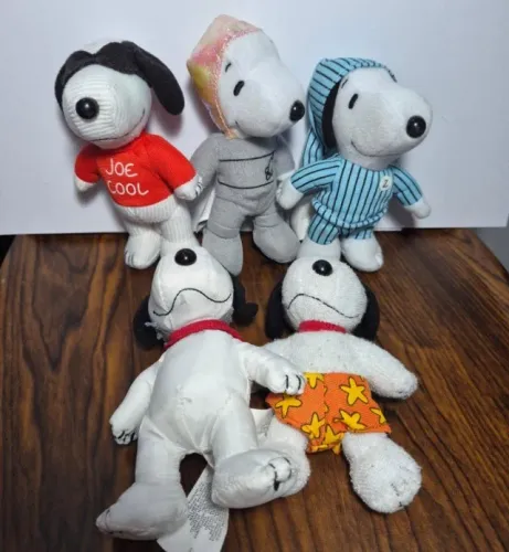 Lote Snoopy do McDonald's Peanuts