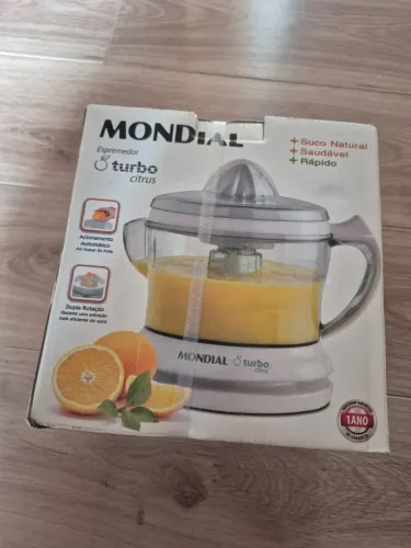 Mondial Espremedor de FrutaTurbo Citrus, Branco 110V - E-01 - Nova