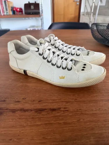 Tênis Osklen Riva (cor off white) tamanho 42 - excelente estado
