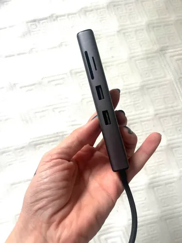 Hub USB-C UGREEN 6 em 1 - HDMI, USB 3.0 e leitor de cartões