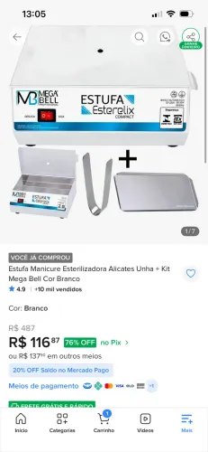 Estufa MegaBell NOVA 100,00