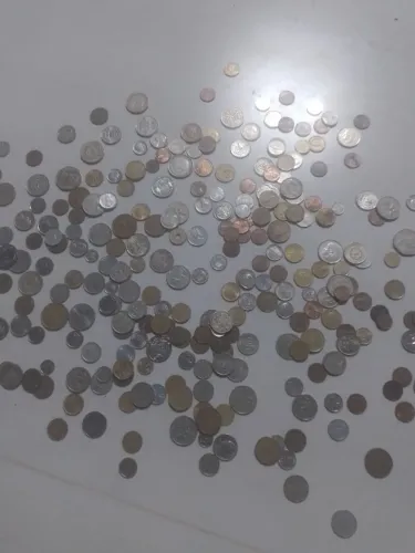Coleção de moedas antigas
