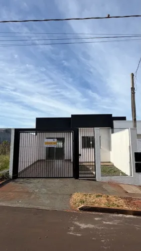 Casa com entrada reduzida