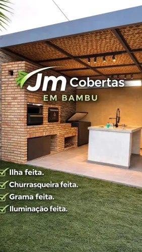 Solicite seu orçamento Cobertas em bambu ,Pergolados etc