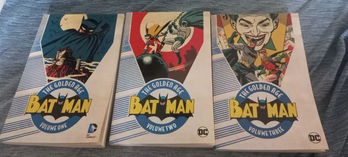 The Golden Age Batman Volumes 1 a 3