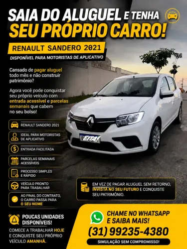 ALUGUEL PARA MOTORISTA DE APP