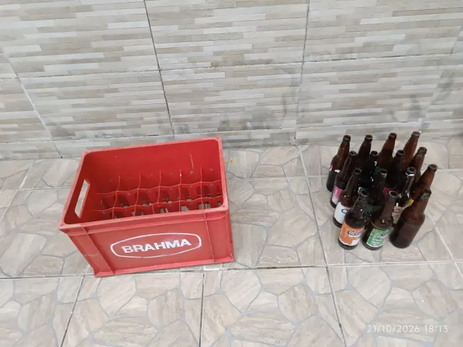 Caixa de Engradado + 15 Casco