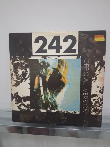 Lp vinil banda front 242 música eletrônica excelente estado