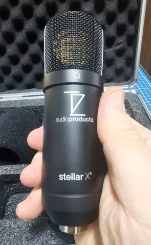 TZ Stellar X2 Microfone condensador cardioide - Usado apenas para um review no youtube