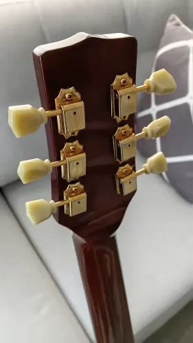 Violão Samick captação Fishman tarraxas Gotoh com trava