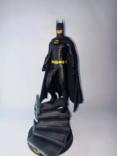 Batman (Batman 1989 - Michael Keaton) | Escultura 3D Pintada