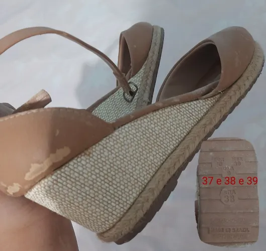 Sapato da marca constance usado!.