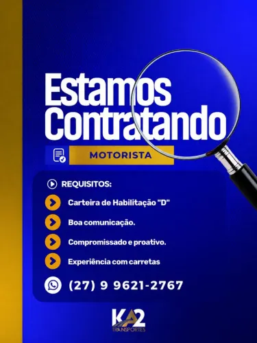 ? KA2 ESTÁ CONTRATANDO