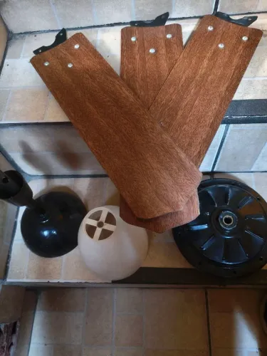 Carcaça completa do ventilador de teto