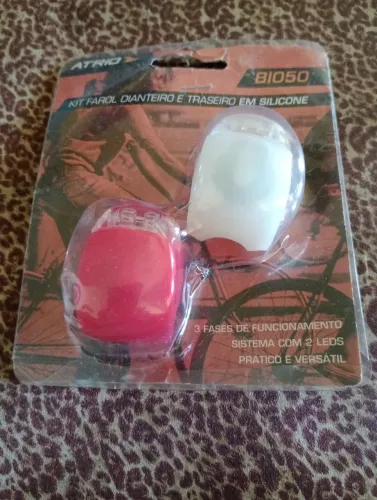 Kit Farol Dianteiro e Traseiro Atrio Vermelho e Branco Novo 20,00 reais