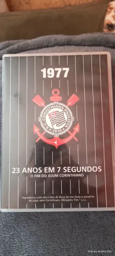 Dvd de colecionador Corinthians 1977 23 anos em 7 segundos