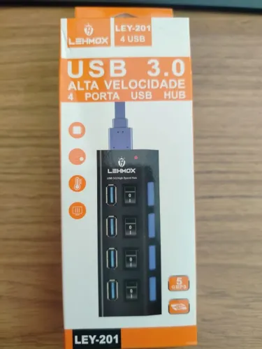 EXTENSOR USB 3.0 4 PORTAS