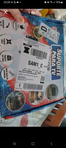 Suporte pra tv Reclinável pra tv 32 polegadas.