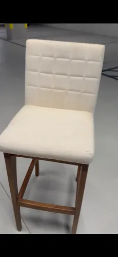Banqueta alta linho