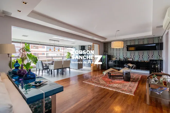 Apartamento a venda Granja Julieta com 3 quartos, 3 suítes, 4 vagas, 209m², varanda gourme