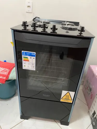 Vendo fogão 4 bocas magister mesa vidro