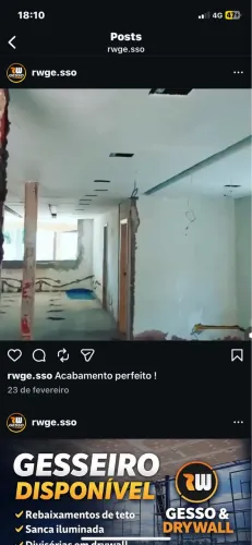 Gesso Drywall 