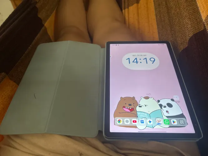 Tablet Lenovo Tab 10.1¨ Wifi 5 64gb 4gb De Ram Android 14 Cinza