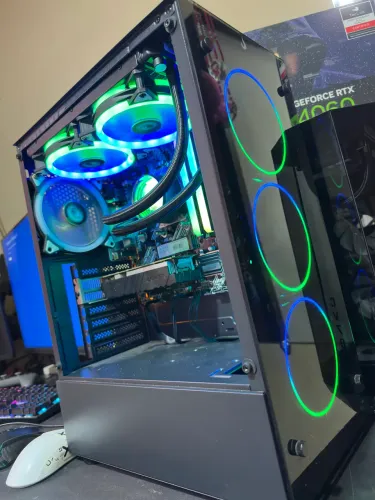 CPU GAMER RYZEN 5 5500 + GTX1650 - PRONTO PARA JOGAR! ?