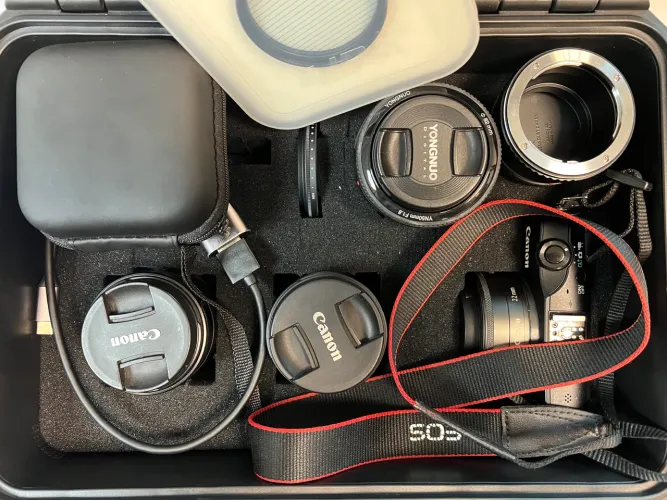 Kit Canon Eos M