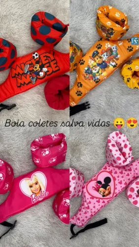 Coletes salva vidas infantil cada...
