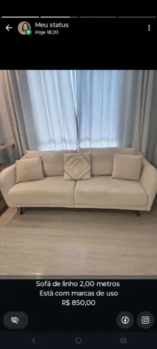 Sofá 3 lugares